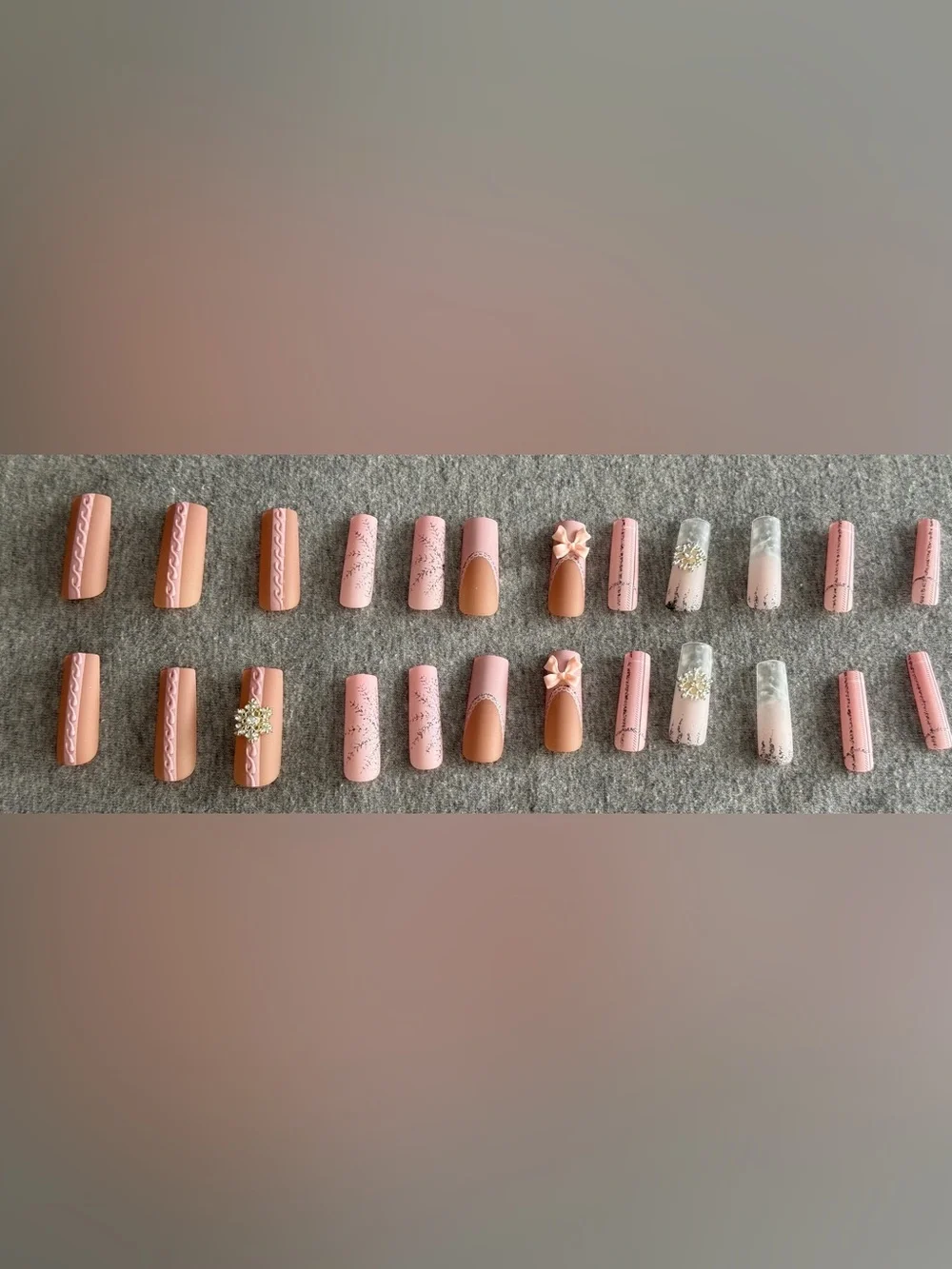 N/A peach matte